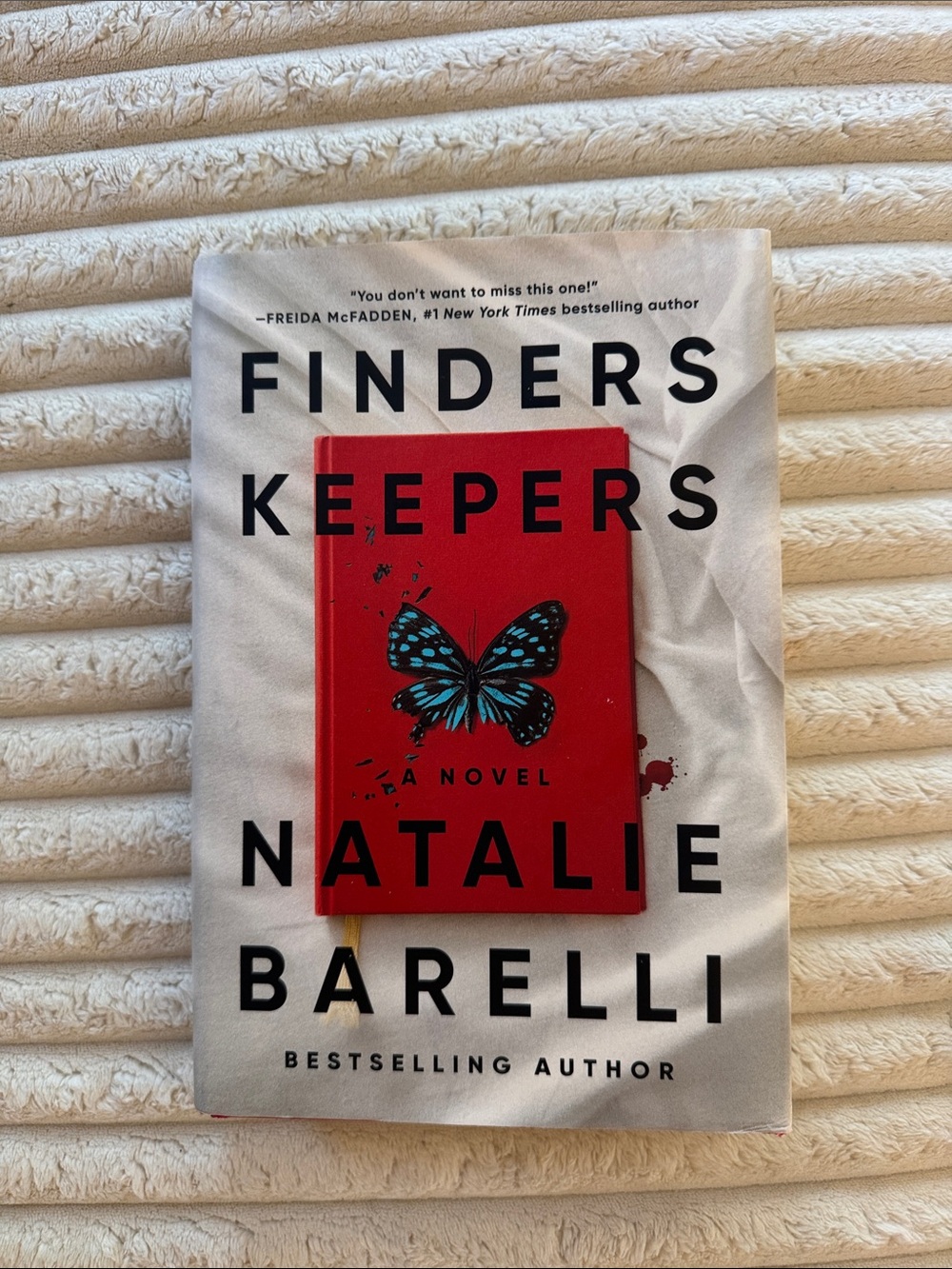 Finders Keepers by Natalie Barelli Hardcover Book